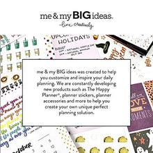 Load image into Gallery viewer, me &amp; my BIG ideas Pocket Pages Stickers - The Happy Planner Scrapbooking Supplies - Love Yourself Theme - Multi-Color - Perfect for Scrapbooking &amp; Paper Crafts - 6 Sheets, 49 Stickers Total
