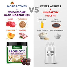 Load image into Gallery viewer, Primova Probiotics for Dogs - Natural Digestive Enzymes for Dogs - 9 Billion CFU Canine Probiotics &amp; Prebiotics for Digestion, Immunity, Bad Breath - Relieves Diarrhea, Gas, Constipation - 120 Chews
