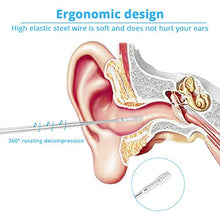 Load image into Gallery viewer, MJIYA Ear Pick Earwax Removal Kit, Ear Cleansing Tool Set, Ear Curette Ear Wax Remover Tool with a Storage Box (Silver, 5 Pcs)
