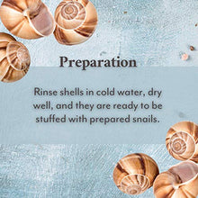 Load image into Gallery viewer, Roland Foods Extra Large Snail Shells, Specialty Imported Food, 36 Count Bag
