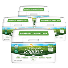 Load image into Gallery viewer, Happy Baby Organics Infant Formula, Milk Based Powder with Iron,Stage 2, 21 Ounce (Pack of 4) packaging may vary
