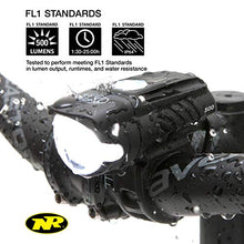 Load image into Gallery viewer, NiteRider MLB Arizona Diamondbacks Unisex Swift 500 Bike Front LightCompact Rechargeable LED Bicycle Front Light, Black, 500
