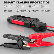 Load image into Gallery viewer, NEXPOW Portable,12V Car Battery Jump Starter Power Pack with USB Quick Charge (Up to 7L Gas or 5.5L Diesel Engine) Battery Booster with Built-in LED Light
