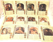 Load image into Gallery viewer, Set of 12 Saints Study Cards, Lives of Saints Study Cards, Catholic Religious Saints Laminated Study Cards,
