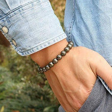 Load image into Gallery viewer, DHYANARSH Original Pyrite Wrist Bracelet, Astronomy Jewelry, AAA with Size Adjustable Thread
