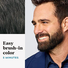 Load image into Gallery viewer, Just for Men Mustache &amp; Beard, Coloring for Gray Hair with Brush Included, Color Dark Brown, Pack of 3
