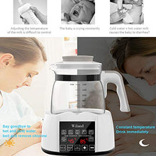 Load image into Gallery viewer, Baby Bottle Warmer Steam Sterilizwer, Water Kettle Milk Adjuster Multifunction Bottle Warm Milk Intelligent Thermostat Food Heater, LED Display Heating Adjustment Boiling and Dechlorination
