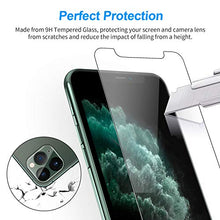 Load image into Gallery viewer, [6 Pack] TQLGY 3 Pack Camera Lens Protector and 3 Pack Screen Protector for iPhone 11 Pro Max 6.5 inch 9H Hardness Tempered Glass, [HD Clear] [Anti-Scratch] [Bubble Free] [Easy Installation Tool]
