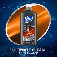 Load image into Gallery viewer, Dial Men 3 in1 Body, Hair and Face Wash, Ultimate Clean, 23 fl oz (Pack of 3)
