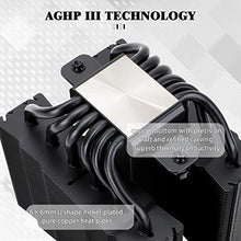 Load image into Gallery viewer, Thermalright Silver Soul 135 Black Dual Tower CPU Air Cooler, 6x6mm Heat Pipes, 135mm Height, D12Pro PWM Fan, Aluminium Heatsink Cover, AGHP Technology, for AMD AM4/Intel LGA1700/1200/1150/1151
