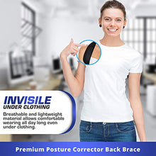 Load image into Gallery viewer, Posture Corrector For Men And Women - USA Patented Design - Adjustable Upper Back Brace For Clavicle Support and Providing Pain Relief From Neck, Back and Shoulder (Universal)
