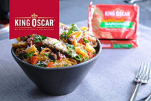 Load image into Gallery viewer, King Oscar Sardines Extra Virgin Olive Oil, 3.75-Ounce Cans (Pack of 12)
