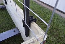 Load image into Gallery viewer, RMP Cattle Panel Bracket Set - Raised Garden Bed Accessory - for Vines and Climbing Plants
