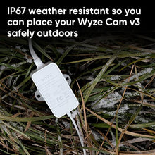 Load image into Gallery viewer, Wyze Outdoor Power Adapter for Wyze Cam v3 (Sold Separately)
