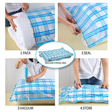 Load image into Gallery viewer, Storage Master Space Saver Bags, Vacuum Storage Bags for Travel &amp; Home (8 Jumbo)
