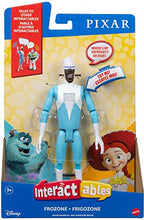 Load image into Gallery viewer, Pixar Mattel Interactables Frozone Talking Action Figure, 8-in Tall Highly Posable Movie Character Toy, Interacts with Other Figures, Kids Gift Ages 3 Years &amp; Older
