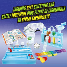 Load image into Gallery viewer, WILD! Science Test Tube Chemistry Lab - 50+ Fun Experiments and Reactions - Science Kits for Kids Age 8-12 - STEM Projects - Chemistry Set
