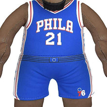 Load image into Gallery viewer, Bleacher Creatures Philadelphia 76ers Joel Embiid 10" Plush Figure- A Superstar for Play or Display
