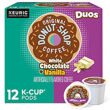 Load image into Gallery viewer, The Original Donut Shop Duos White Chocolate + Vanilla, Keurig Single Serve K-Cup pods, 12 Count
