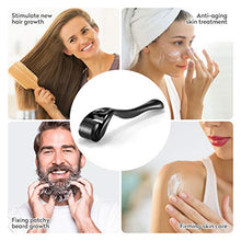 Load image into Gallery viewer, Derma Roller Microneedle Roller for Face Body Beard Hair Growth, 540 Titanium Micro Needles Roller for Home Use
