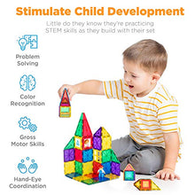 Load image into Gallery viewer, Best Choice Products 250-Piece Kids Colorful Magnetic Tiles Set 3D Construction Magnet Building Blocks Educational STEM Toy with Carrying Case
