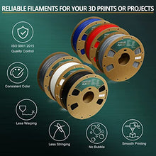 Load image into Gallery viewer, OVERTURE Silk Filament PLA 1.75mm Clog-Free Shiny 3D Printer Consumables, 1kg Spool (2.2lbs), Dimensional Accuracy +/- 0.03 mm, Fit Most FDM Printer,Silk Copper

