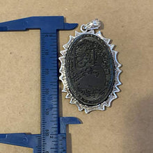 Load image into Gallery viewer, Hadeed e chini Pendant hadeed stone Sang e Hadeed | AlAliGems | Hematite Islamic Pendant for
