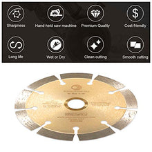 Load image into Gallery viewer, Whirlwind USA LSS 9 inch Dry or Wet Cutting General Purpose Power Saw Segmented Diamond Blades for Masonry Brick/Block Pavers Concrete Stone (9")
