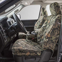 Load image into Gallery viewer, Covercraft - SSC3457CAMB Carhartt Mossy Oak Camo SeatSaver Front Row Custom Fit Seat Cover for Select Ram Models - Duck Weave (Break-Up Country)
