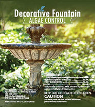 Load image into Gallery viewer, Fountain Algaecide and Clarifier - 64oz - Kills and Inhibits All Types of Algae Growth, Formulated for Small Ponds and Water Features, Treats up to 64,000 Gallons
