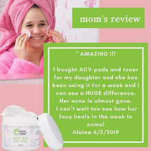 Load image into Gallery viewer, Apple Cider Vinegar Acne Face Toner Pads - Organic Tea Tree, Witch Hazel, Rose, Lavender. Cleanse, Tone, Hydrate, Calm &amp; Sooth. 60 Pads. USA by Hello Cider
