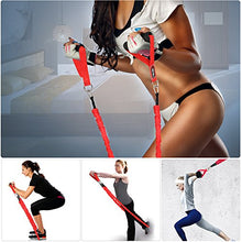 Load image into Gallery viewer, Resistance Bands, 15 Pieces Exercise Elastic Bands Set, 20lbs To 40lbs Resistance Tubes Heavy Duty Protective Nylon Sleeves Anti-Snap Fitness SUPALAK
