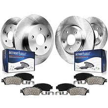 Load image into Gallery viewer, Detroit Axle - FRONT &amp; REAR Disc Rotors+ Brake Pads Replacement for 2006-2010 Chevy Impala Monte Carlo - 8pc set
