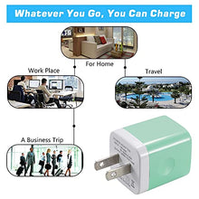 Load image into Gallery viewer, X-EDITION USB Charger Plug, 4-Pack 2.1A Dual Port USB Wall Charger Power Adapter Charging Block Cube Compatible with Phone Xs Max/Xs/XR/X/8/7/6 Plus/5S, Samsung, LG, Moto, Android Cell Phones More
