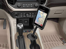 Load image into Gallery viewer, WeatherTech CupFone with Extension, Cell Phone Holder for Car, Phone Mount - Universal Cup Holder Fit
