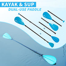 Load image into Gallery viewer, Freein Stand Up Paddle Board Kayak SUP Inflatable Stand up Paddle Board SUP 10'/10'6”x31 x6, 2 Blades Paddle, Dual Action Pump, Triple Fins, Leash, Backpack
