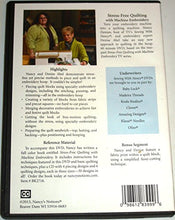 Load image into Gallery viewer, Sewing with Nancy Stress Free Quilting with Machine Embroidery
