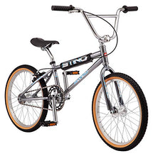 Load image into Gallery viewer, Schwinn Sting Pro Retro BMX for Kids, Adults, Throwback 1989 Design, Single-Speed, Hi-Ten Steel Frame, Aluminum Rims, Tubular Crankset, 20-Inch Wheels, Grey
