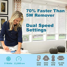 Load image into Gallery viewer, Mugensa Lint Remover Electric Clothes Sweater Fabric Shaver for Furniture, Blanket, Curtain, Socks, Legging, Wool, Cashmere - Rechargeable – 2 Speeds – Bonus Lint Roller

