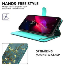 Load image into Gallery viewer, CoverON Wallet Pouch for TCL T-Mobile Revvl 4 Case, RFID Blocking Flip Folio Stand PU Leather Phone Cover - Almond Blossom
