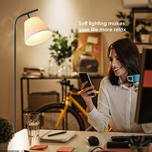 Load image into Gallery viewer, Wellwerks Arc Floor Lamps, Super Bright LED Torchiere Metal Floor Lamps, LED Floor Light with Remote Control，Standing Lamp with Stepless Dimmer for Living Room, Office and Bedroom
