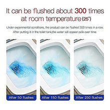 Load image into Gallery viewer, Automatic Toilet Bowl Cleaner Tablets Bathroom Toilet Tank Cleaner,Blue Toilet Bowl Bubbles,Strong Detergent Ability,Long-lasting 300 brushes,Mild Fresh Pine Scent(18 Pack)
