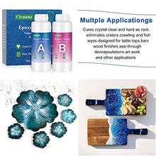 Load image into Gallery viewer, Epoxy Resin Kit, 42 OZ / 1100ml Crystal Clear Epoxy Resin for Art, Craft, Coating, Casting and Jewelry Making, Come with 4 Graduated Cups, 4 Stir Sticks and 10 Pairs Gloves
