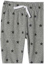 Load image into Gallery viewer, Amazon Essentials Baby Boys' Cotton Pull-on Pants, Pack of 4, Heather Grey Star, Newborn
