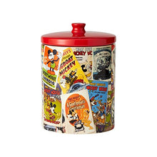 Load image into Gallery viewer, Enesco Disney Ceramics Mickey Mouse Collage Cookie Jar, 9.25", Multicolor
