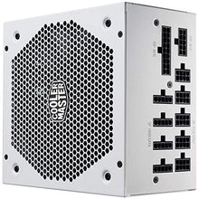Load image into Gallery viewer, Cooler Master V750 Gold White Edition V2 Full Modular, 750W, 80+ Gold Efficiency, Semi-fanless Operation, 16AWG PCIe high-Efficiency Cables
