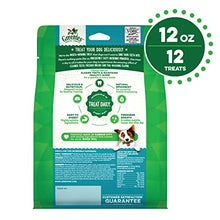 Load image into Gallery viewer, GREENIES Regular Natural Dog Dental Care Chews Oral Health Dog Treats Fresh Flavor, 12 oz. Pack (12 Treats)
