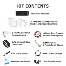 Load image into Gallery viewer, Cel-Fi GO X | The Only 100 dB Single-Carrier Cell Phone Signal Booster for Homes &amp; Offices | Verizon, AT&amp;T, Or T-Mobile | 2 Antenna Kit
