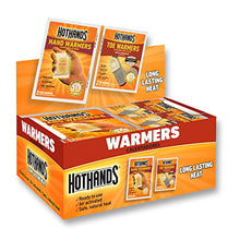 Load image into Gallery viewer, HotHands Hand &amp; Toe Warmers - Long Lasting Safe Natural Odorless Air Activated Warmers - 24 Pair OF Hand Warmers &amp; 8 Pair Of Toe Warmers
