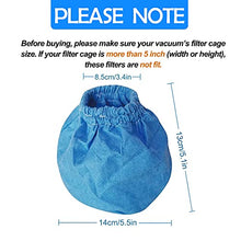 Load image into Gallery viewer, Smilefil VRC2 Cloth Filter Replacements for Vacmaster 1.5 to 3.2 Gallon Wet/Dry Vacuums, 6 Pack
